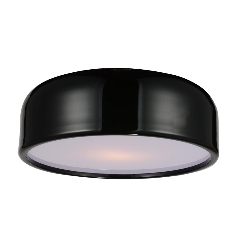 Williston Todd 3 Light 19'' Simple Drum Flush Mount & Reviews